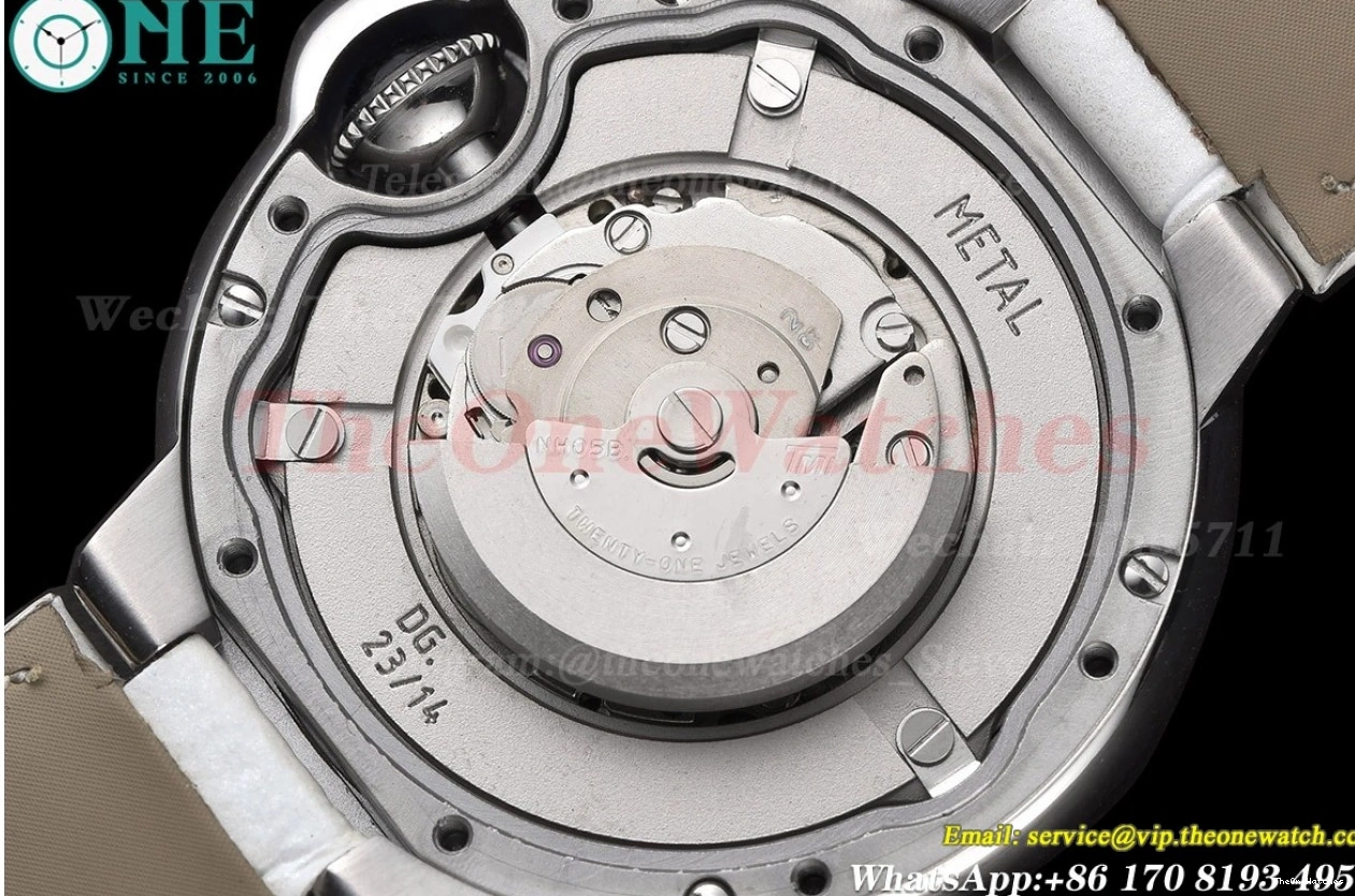 NH05 SS Dial Cartier Ballon 33mm Bleu GDF Mop De LE 0321